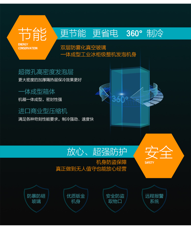 優(yōu)趣生活自動(dòng)售賣飲料零食制冷機(jī)雙柜 無人新零售 (圖3)