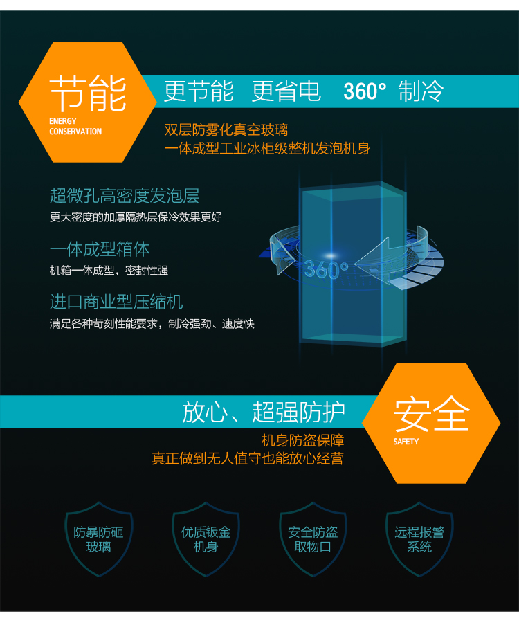 優(yōu)趣生活自動(dòng)售賣飲料零食制冷機(jī)雙柜22寸大屏 無(wú)人新零售(圖3)