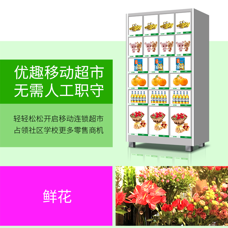 優(yōu)趣生活自動售賣機(jī) 20門副柜 綜合 成人 醫(yī)療機(jī)(圖4)