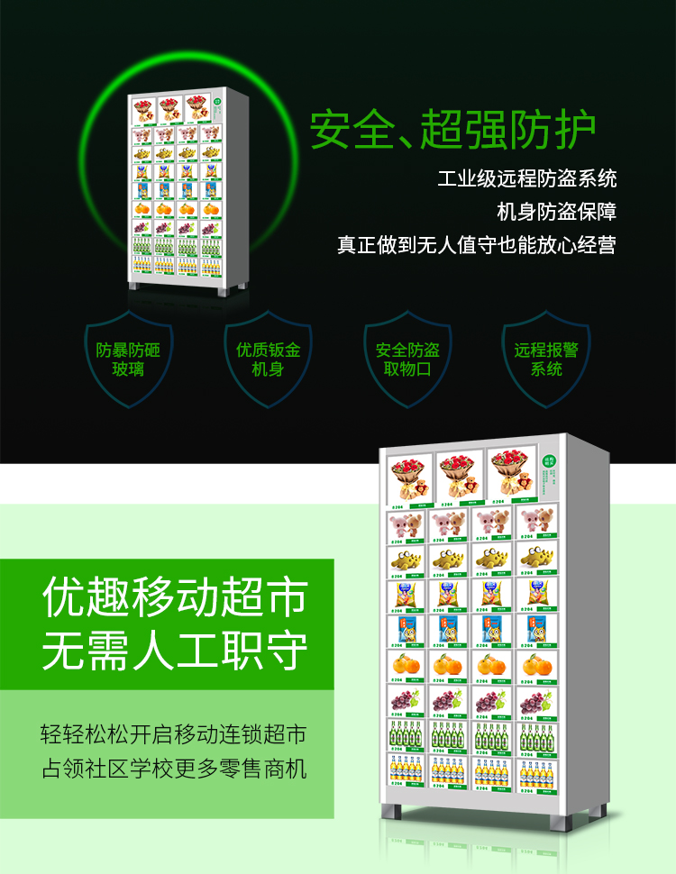 優(yōu)趣生活自動(dòng)售賣機(jī) 35門副柜 綜合 成人 醫(yī)療機(jī)(圖3)